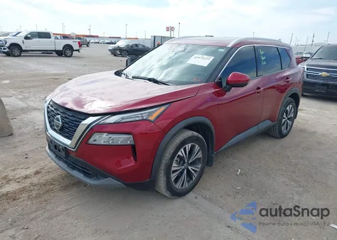 2021 Nissan Rogue Sv Fwd z USA, uszkodzony, nr VIN 5N1AT3BA3MC670144